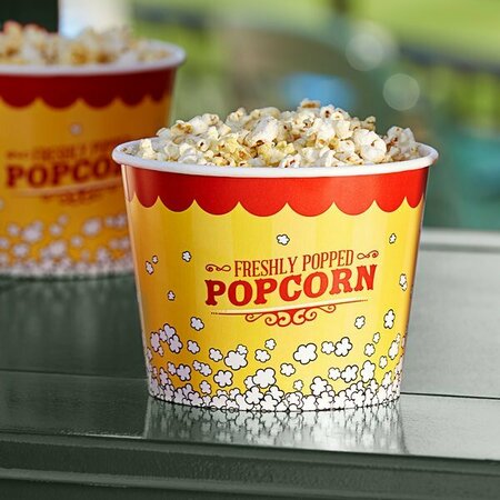 CARNIVAL KING 85 oz. Popcorn Bucket, 25PK 999VP85